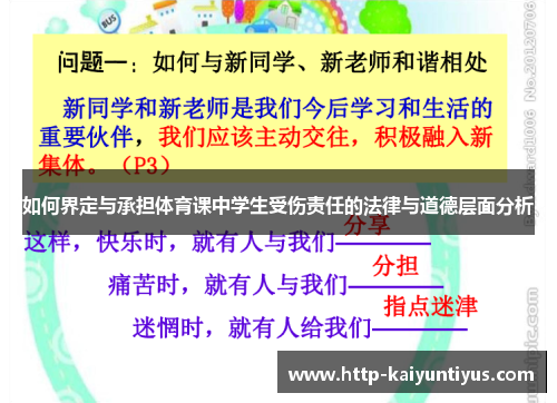 如何界定与承担体育课中学生受伤责任的法律与道德层面分析