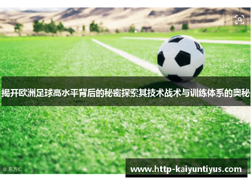 揭开欧洲足球高水平背后的秘密探索其技术战术与训练体系的奥秘